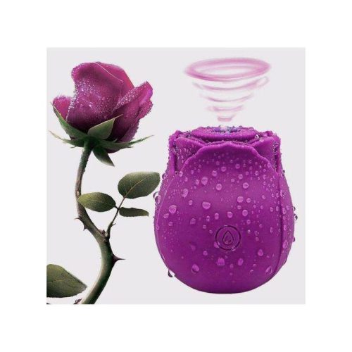 4-2 Purple Rose G-Spot Sucker Vibrator – Luxury Pleasure