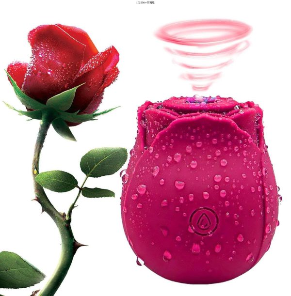 Red Rose G-Spot Sucking Vibrator Sex Toy for Maximum Pleasure