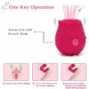 Red Rose G-Spot Sucking Vibrator Sex Toy for Maximum Pleasure