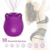 Purple Rose G-Spot Sucker Vibrator – Luxury Pleasure